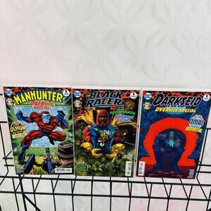 Darkseid, Manhunter &‎ Black Racer Shilo Norman Oversize Special Lot King Kirby